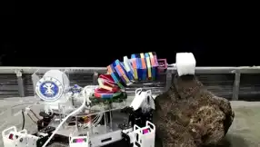 Altı Bacaklı Uzay Madenciliği Robotu Geliştirildi