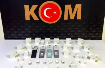 Bingöl'de Kaçak Telefon ve Aksesuar Operasyonu