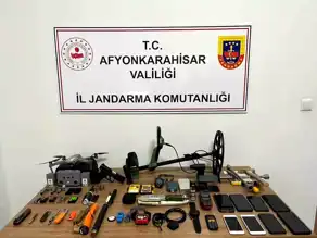 Dronla Takip: 7 Kaçak Kazıcı Yakalandı